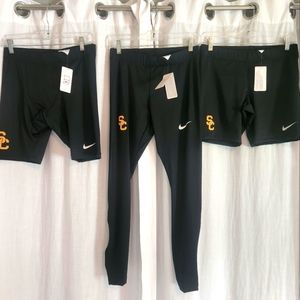 Nike SC spandex leggings, spandex shorts, and men's spandex shorts